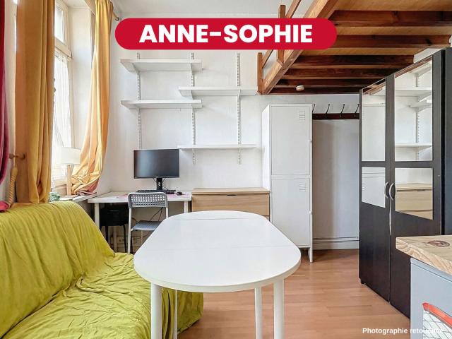 Appartement 1 pièce 19 m²