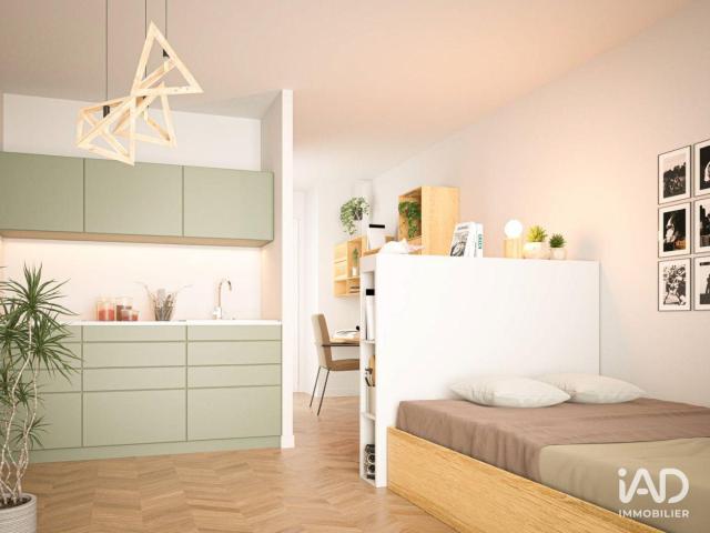 Appartement 1 pièce 19 m²