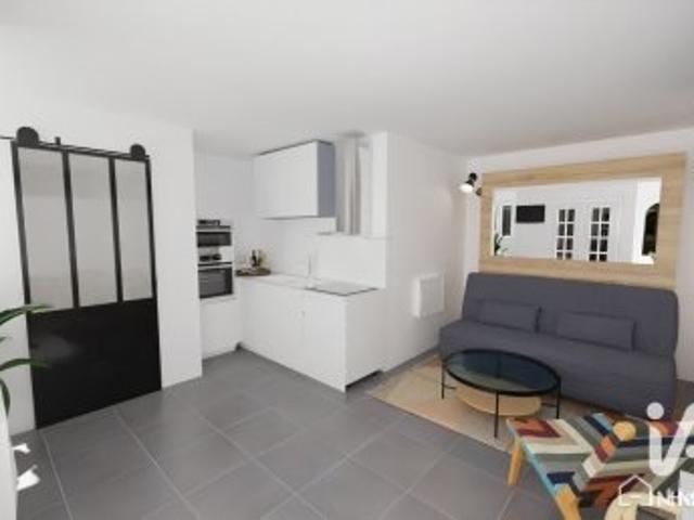 Appartement 1 pièce 19 m²