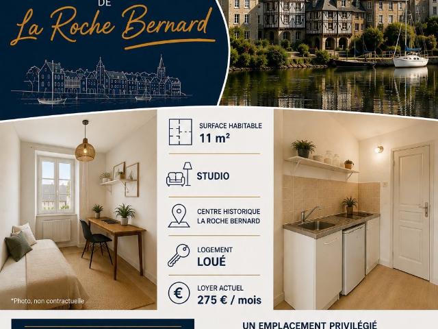 Appartement 1 pièce 11 m²