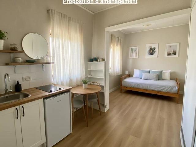 Appartement 1 pièce 13 m²