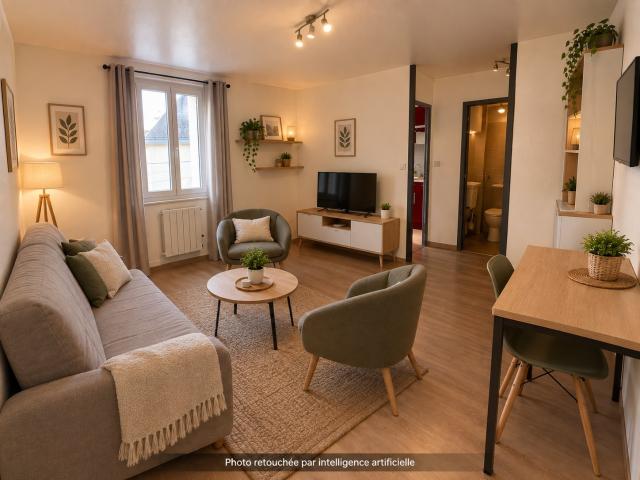 Appartement 1 pièce 24 m²