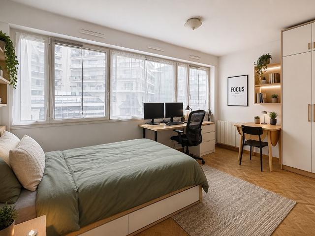 Appartement 1 pièce 24 m²