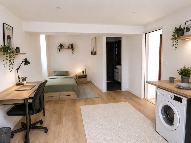 Appartement 1 pièce, 24 m² à louer à Cahors 46000