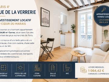 Appartement 1 pièce 25 m²