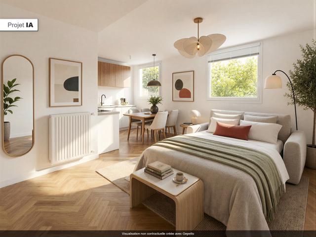 Appartement 1 pièce 26 m²