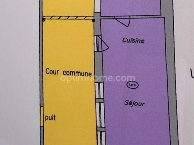 Appartement 1 pièce 26 m²