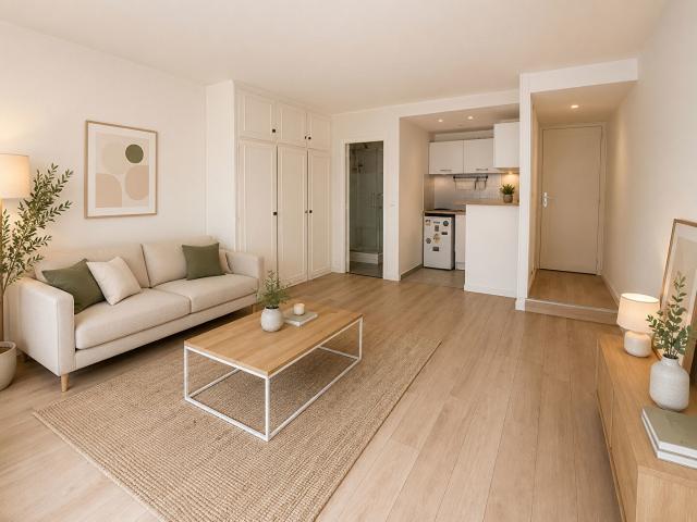 Appartement 1 pièce 27 m²