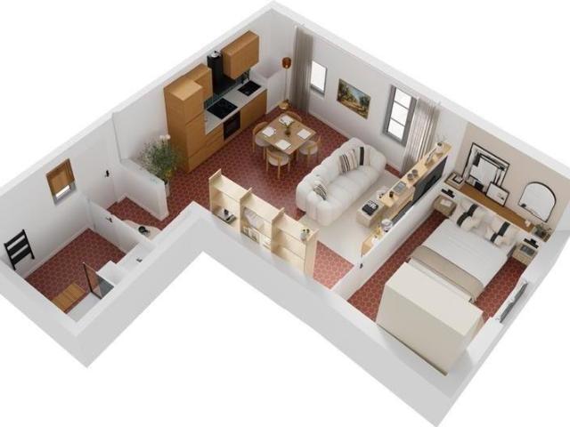 Appartement 1 pièce 28 m²