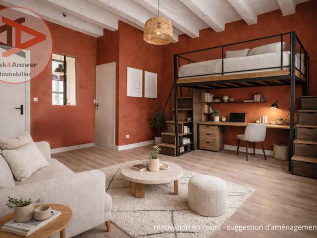 Appartement 1 pièce 28 m²