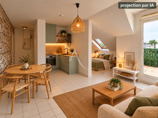 Appartement 1 pièce 28 m²