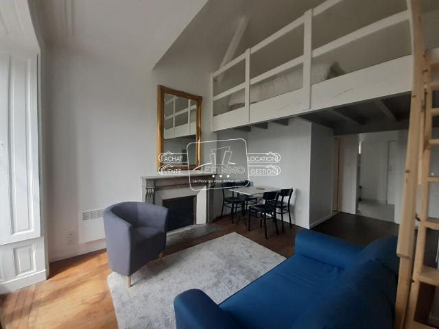 Appartement 1 pièce, 29 m² à louer à Nantes 44000