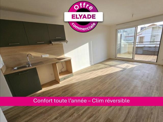 Appartement 1 pièce 29.96m²