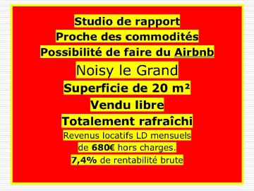 Appartement 1 pièce 20 m²