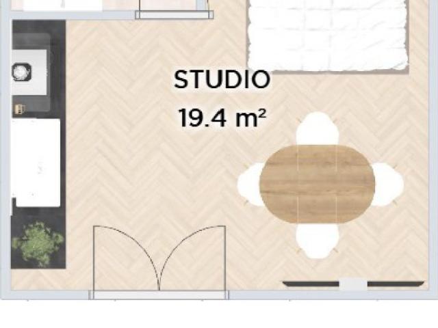 Appartement 1 pièce 20 m²
