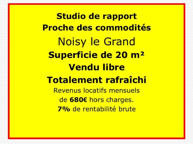 Appartement 1 pièce 20 m²