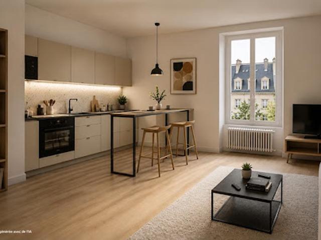 Appartement 1 pièce 21 m2