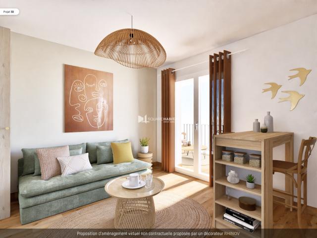Appartement 1 pièce 21 m²
