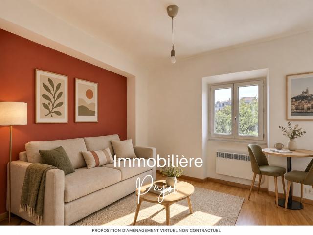 Appartement 1 pièce 21 m²