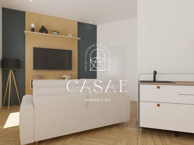 Appartement 1 pièce 22 m²