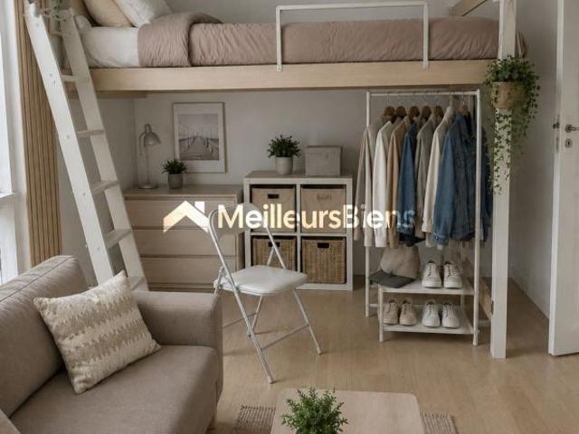 Appartement 1 pièce 22 m²