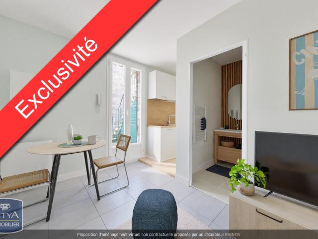 Appartement 1 pièce 22 m²
