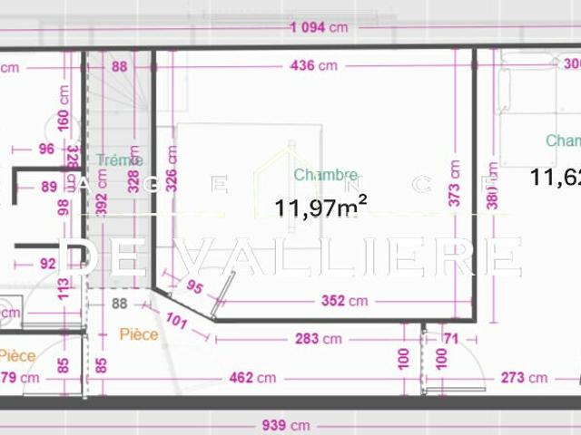 Appartement 1 pièce 22 m²