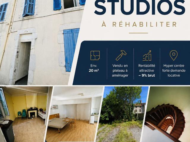 Appartement 1 pièce 23 m²