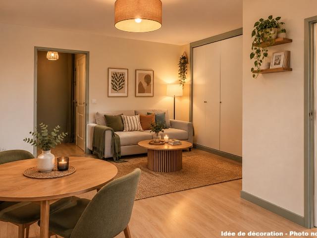 Appartement 1 pièce 23 m²
