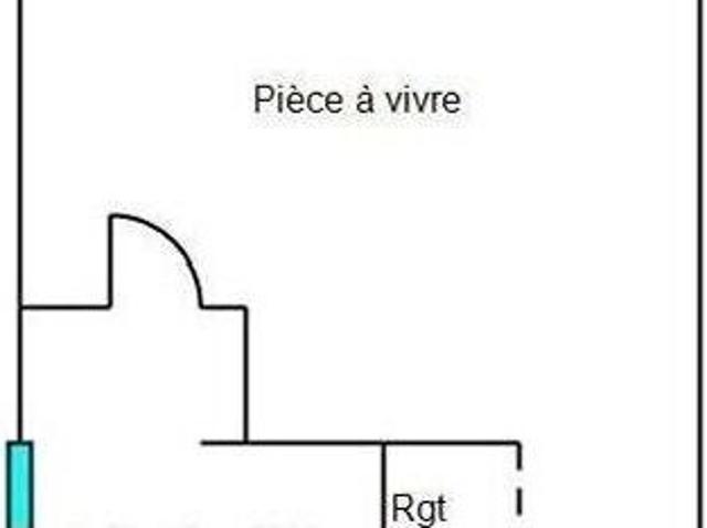 Appartement 1 pièce 23 m²