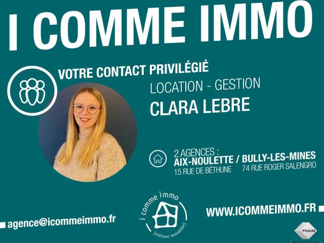 Appartement 1 pièce, 23 m² à louer à Bully les Mines 62160