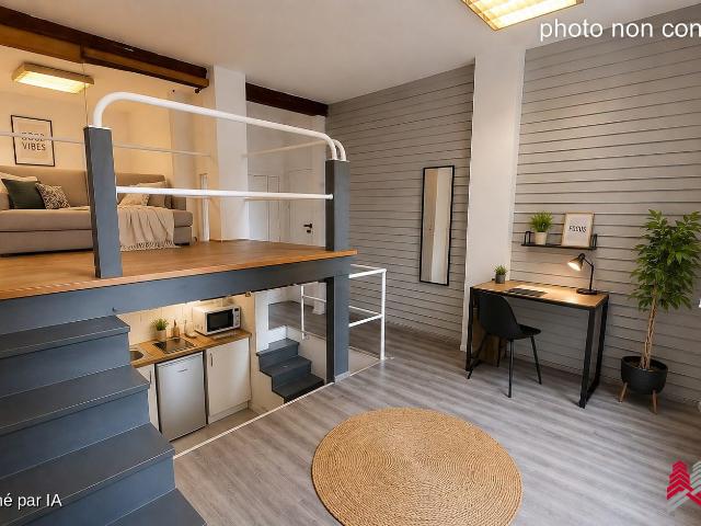 Appartement 1 pièce 34 m²