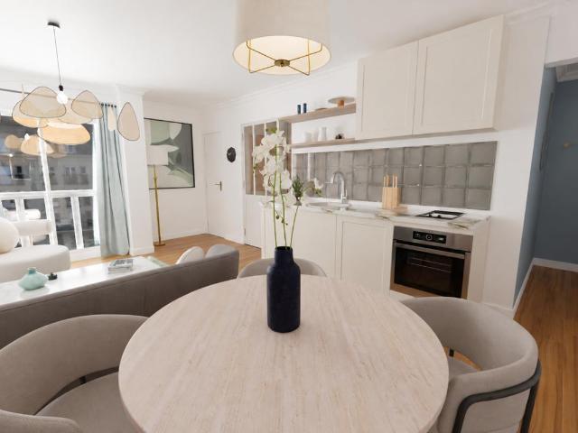 Appartement 1 pièce 34 m²