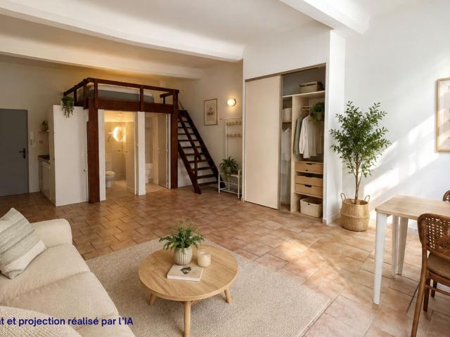 Appartement 1 pièce 36 m²
