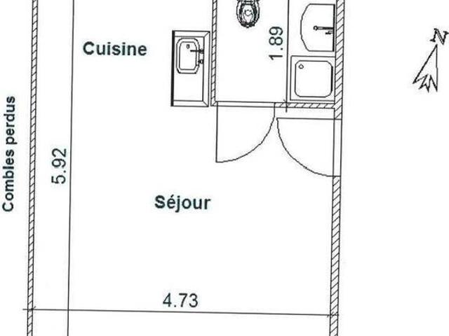 Appartement 1 pièce
