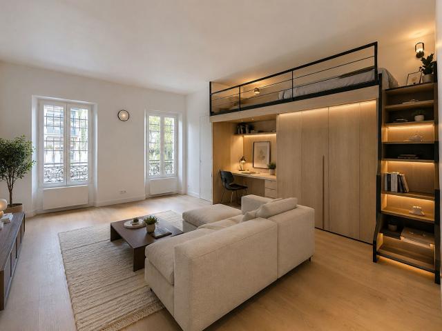Appartement 1 pièce 38 m²