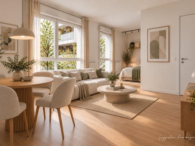 Appartement 1 pièce 38 m²