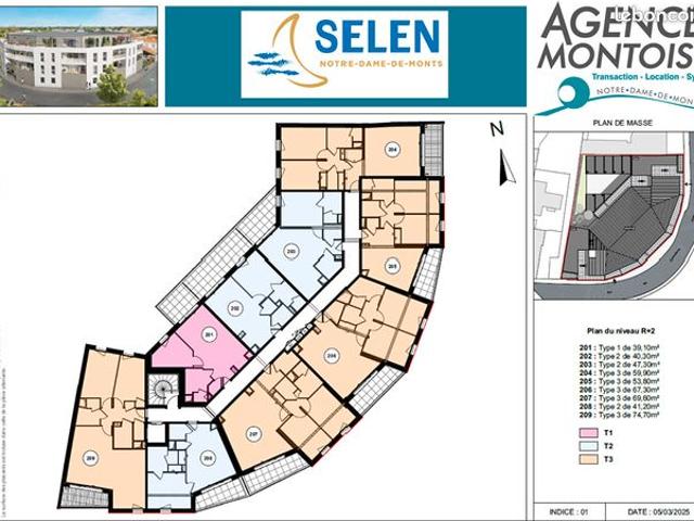 Appartement 1 pièce 39 m²