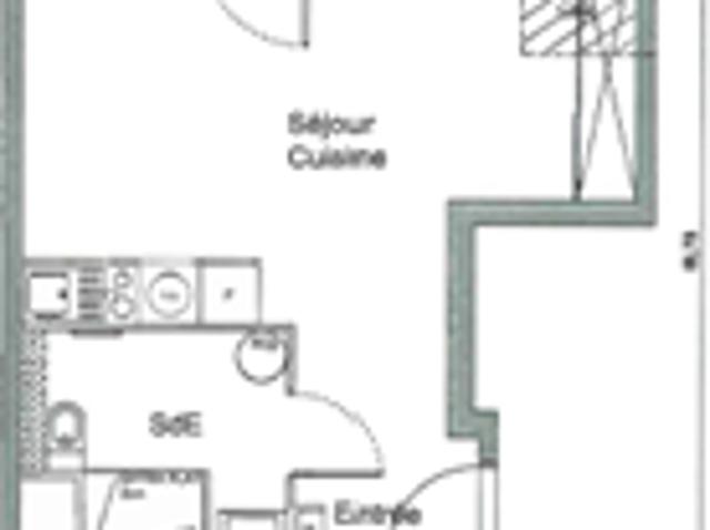 Appartement 1 pièce 30 m²