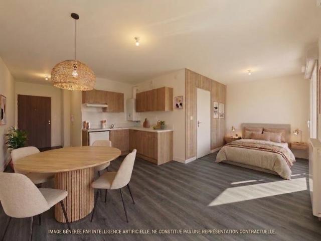 Appartement 1 pièce 31 m²