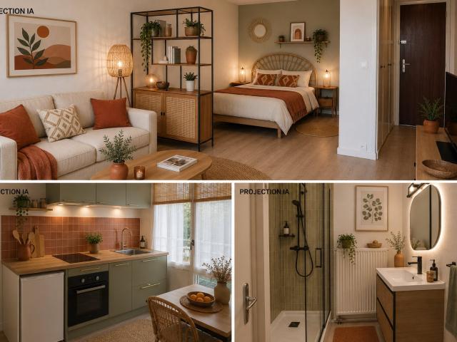 Appartement 1 pièce 31 m²