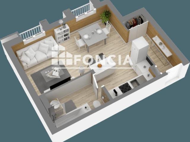 Studio 31 m²