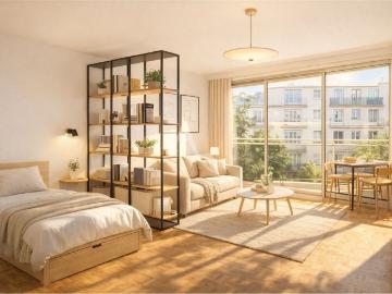 Appartement 1 pièce 31 m²
