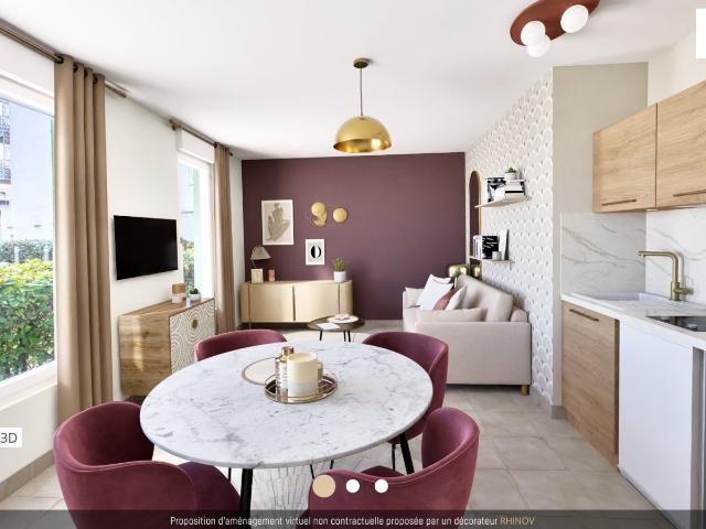 Appartement 1 pièce 32 m²