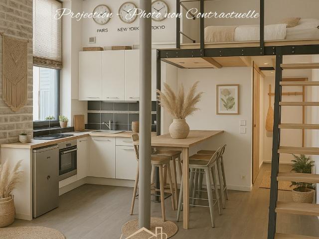 Appartement 1 pièce 33 m²