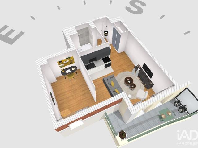 Appartement 1 pièce 40 m²