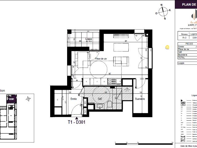 Appartement 1 pièce, 40 m² à louer à Bordeaux 33100
