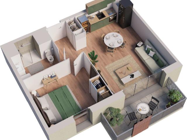 Appartement 1 pièce