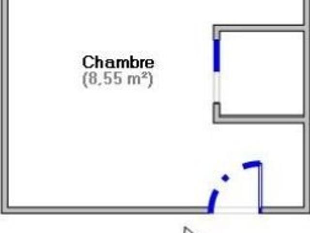 Appartement 1 pièce 8 m²