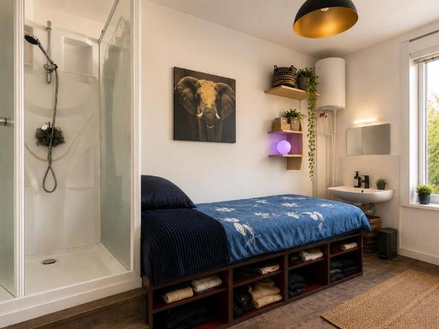 Appartement 1 pièce 9 m²